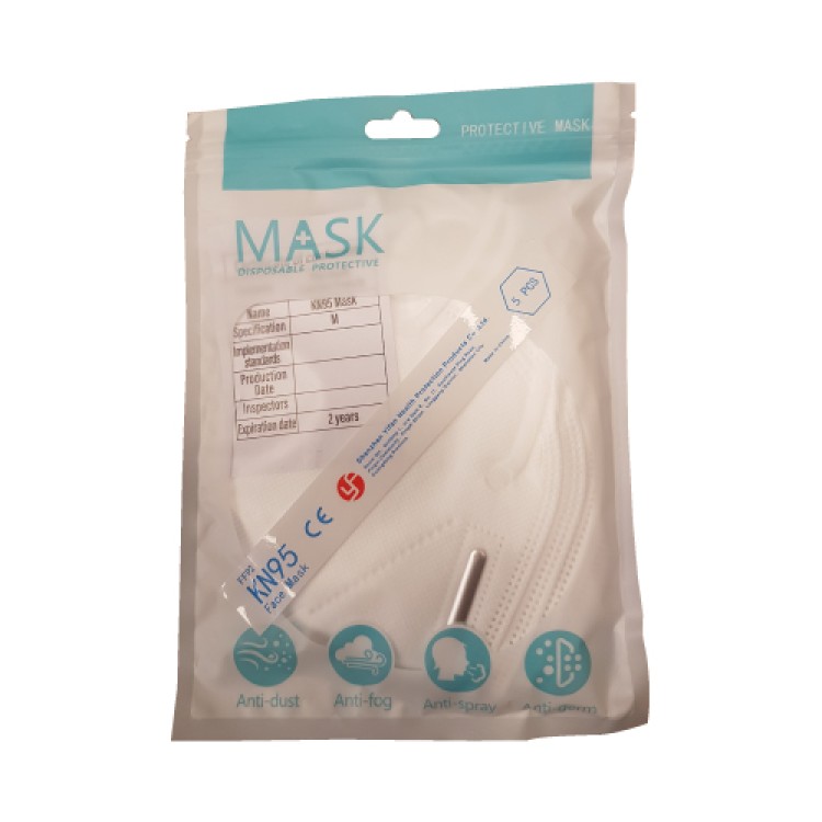 DISPOSABLE protective mask 5 pcs