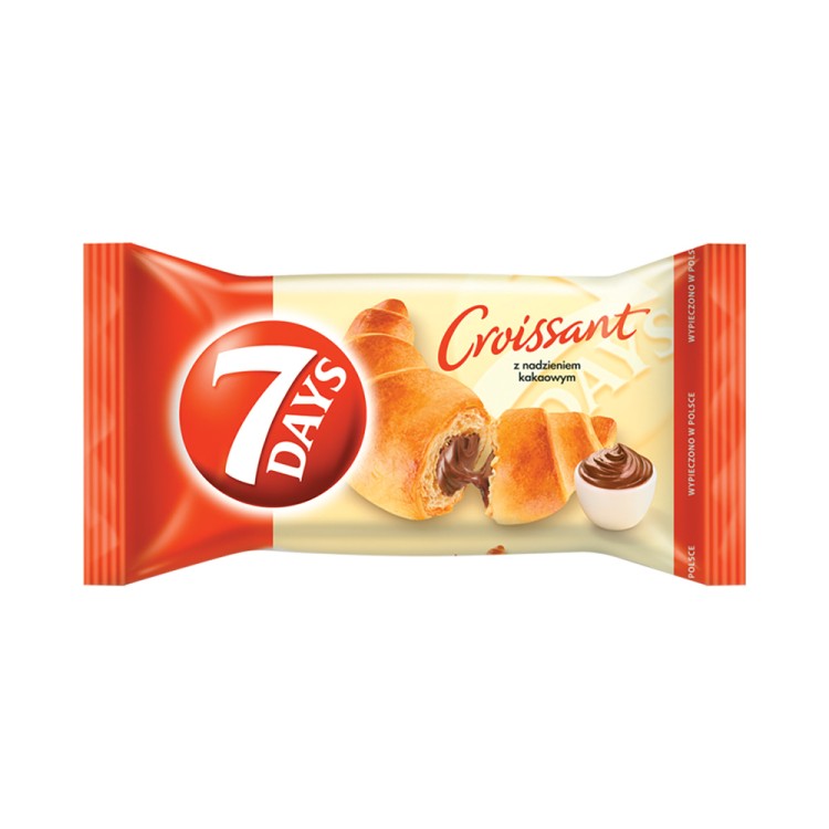 7 DAYS CROISSANT WITH COCOA FILLING 60G