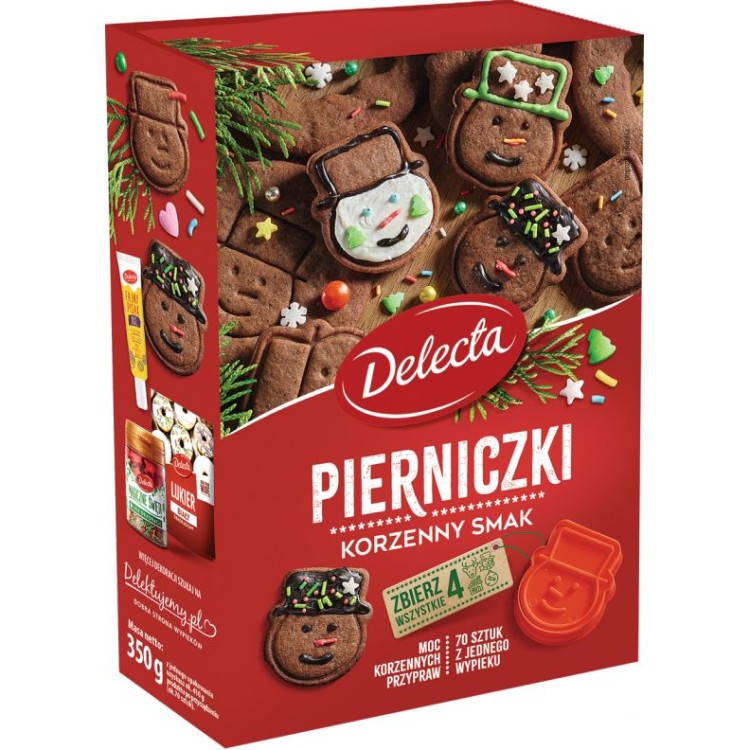 DELECTA SPICY GINGERBREAD (BAKING MIX) 350G