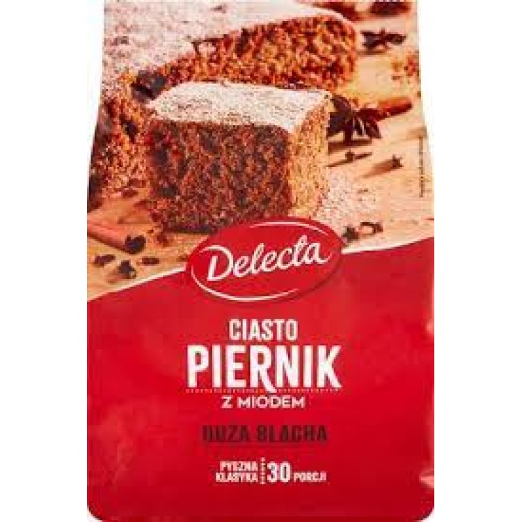 DELECTA GINGERBREAD CAKE WITH HONEY - LARGE TRAY 680G