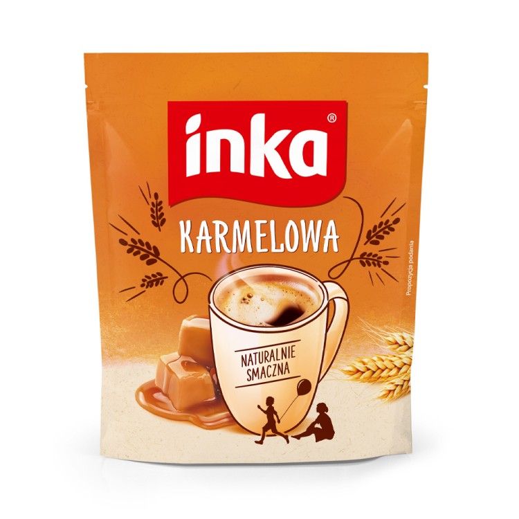 INKA INSTANT CEREAL COFFEE WITH CARMEL 200G
