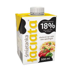 MLEKPOL ŁACIATA CREAM 18% 500ML MLEKPOL ŁACIATA CREAM 18% 500ML