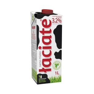 MLEKPOL ŁACIATE UHT milk 3.2 % 1L MLEKPOL ŁACIATE UHT milk 3.2 % 1L