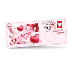 ADIKAM  I LOVE YOU MILK CHOCOLATE MESSAGE 90G ADIKAM  I LOVE YOU MILK CHOCOLATE MESSAGE 90G