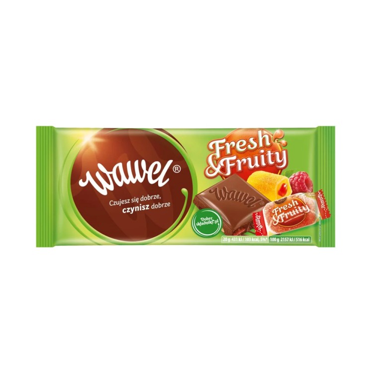 WAWEL Fresh&Fruity chocolate 100g
