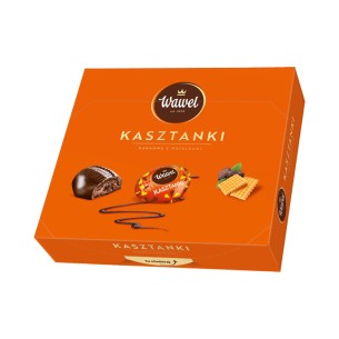 WAWEL KASZTANKI STUFFED CHOCOLATES WITH COCOA FILLING 330g WAWEL KASZTANKI STUFFED CHOCOLATES WITH COCOA FILLING 330g