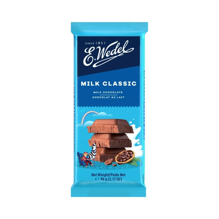 WEDEL MILK CHOCOLATE 90g