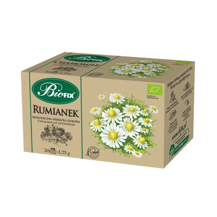 BIOFIX Camomile Ecological Tea in tea bags 20 x 1.75g