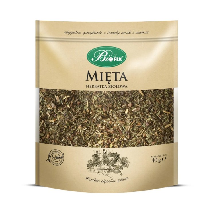 BIOFIX Mint - Monoherbal loose leaf tea 40g