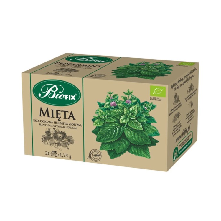 BIOFIX Peppermint Ecological Tea in tea bags 20x2g
