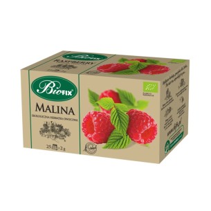 BIOFIX Raspberry Ecological Tea in tea bags 25x2 g BIOFIX Raspberry Ecological Tea in tea bags 25x2 g