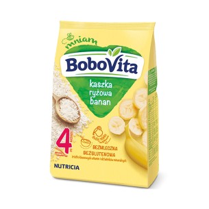 BoboVita Banana rice porridge after 4 months 230g BoboVita Banana rice porridge after 4 months 230g
