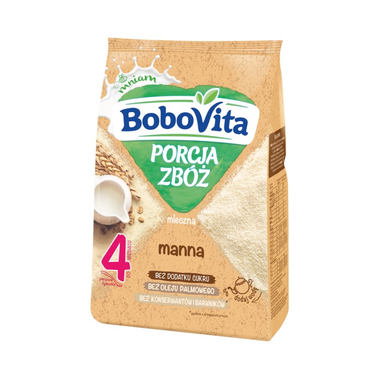 BoboVita Porcja Zbóż milk semolina porridge, after the 4th month 210g