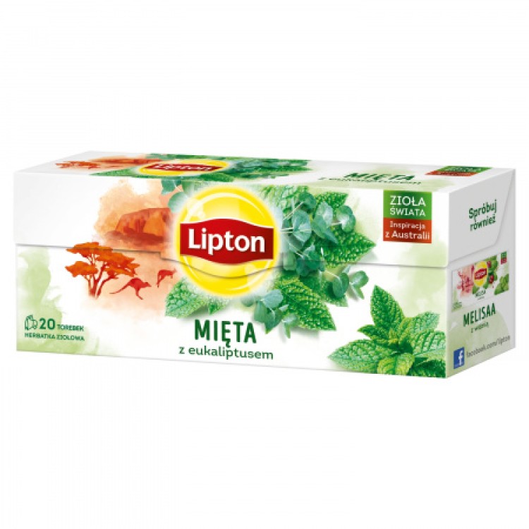 LIPTON TEA MINT EUCALYPTUS 20 BAGS