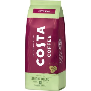 COSTA COFFE BEANS  BRIGHT BLEND MEDIUM ROAST 200G COSTA COFFE BEANS  BRIGHT BLEND MEDIUM ROAST 200G