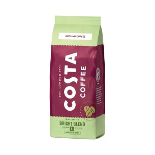 COSTA GROUND COFFEE  BRIGHT BLEND MEDIUM ROAST 200G COSTA GROUND COFFEE  BRIGHT BLEND MEDIUM ROAST 200G