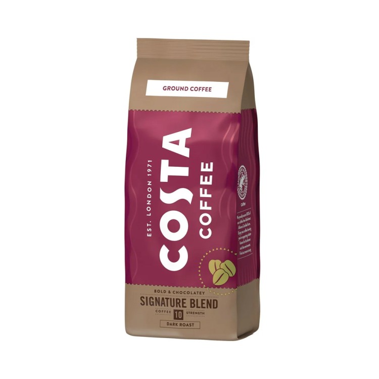 COSTA GROUND COFFEE SIGNATURE BLEND DARK ROAST 200G