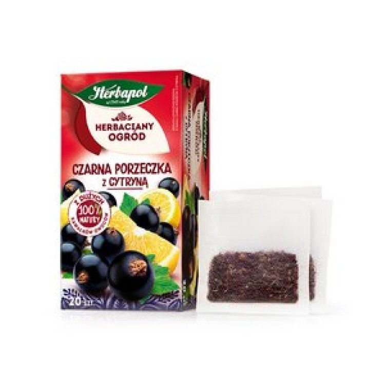 HERBAPOL TEA GARDEN BLACKCURRANT WITH LEMON 54G