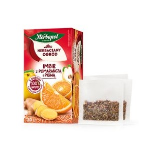 HERBAPOL TEA GARDEN GINGER WITH ORANGE & QUINCE 50G HERBAPOL TEA GARDEN GINGER WITH ORANGE & QUINCE 50G