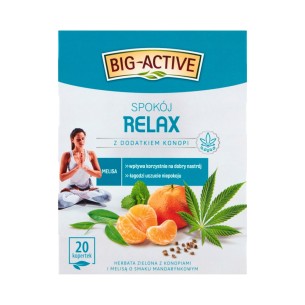 HERBAPOL BIG ACTIVE Relax - Peace tea 20 bags HERBAPOL BIG ACTIVE Relax - Peace tea 20 bags