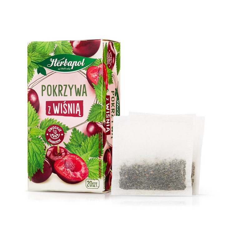 HERBAPOL HERBAL TEA NETTLE WITH CHERRY 30G