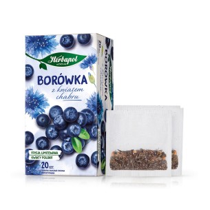 HERBAPOL POLISH FLOWERS BLUEBERRY WITH CORNFLOWER  FLOWER 46G HERBAPOL POLISH FLOWERS BLUEBERRY WITH CORNFLOWER  FLOWER 46G