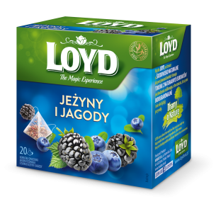 LOYD BLACKBERRY & BLUEBERRY TEA 40 G LOYD BLACKBERRY & BLUEBERRY TEA 40 G