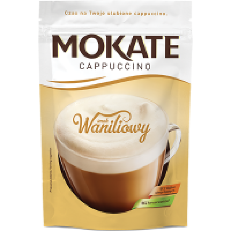 MOKATE CAPPUCCINO VANILLA 110G