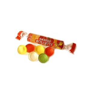 HARIBO FRUIT JELLIES ROULETTE 25G HARIBO FRUIT JELLIES ROULETTE 25G
