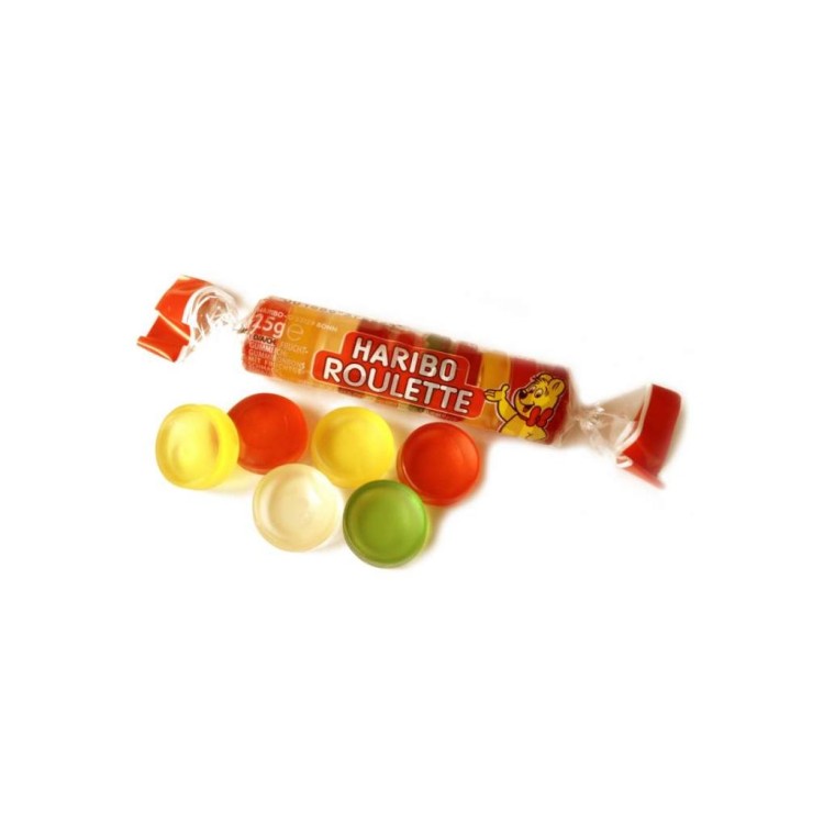 HARIBO FRUIT JELLIES ROULETTE 25G