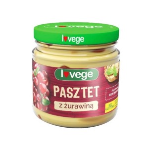 SANTE  LOVEGE  VEGAN PATE WITH CRANBERRIES 180G SANTE  LOVEGE  VEGAN PATE WITH CRANBERRIES 180G