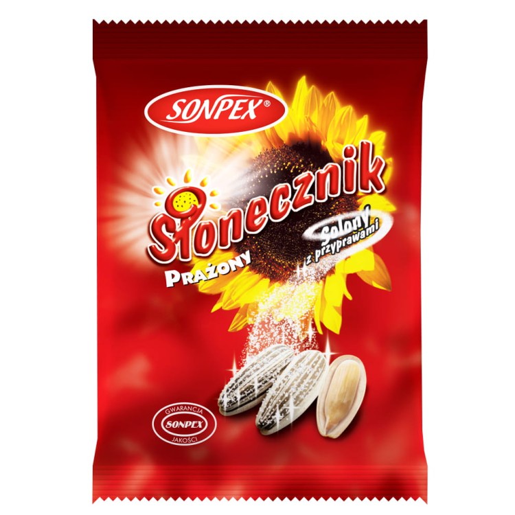 SONPEX SUNFLOWER ROASTED STRIPES SALTED WITH SPICES 150G