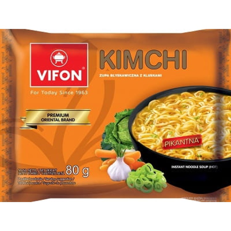 Vifon Kim Chi Korean spicy instant soup 80 g