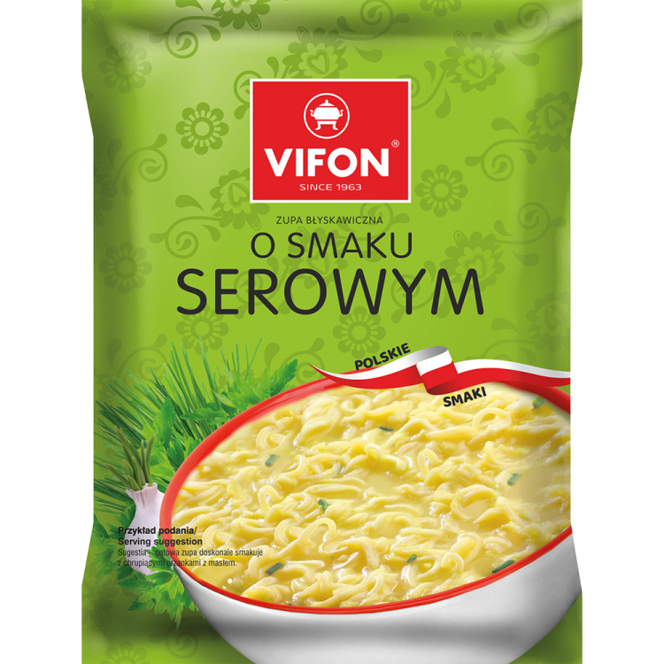 VIFON INSTANT CHEESE SOUP 65G