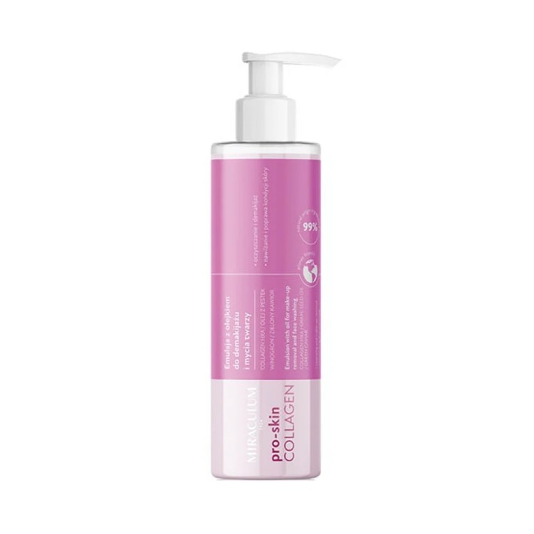 Miraculum Collagen pro skin face washing emulsion 200ml