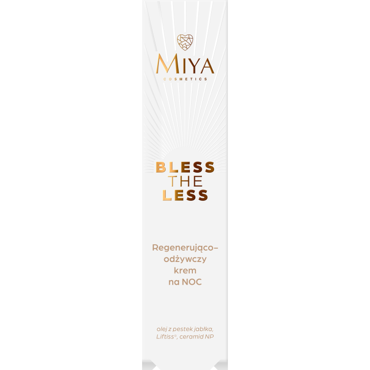 MIYA BLESS THE LESS REGENERATING AND NOURISHING NIGHT CREAM 50ML