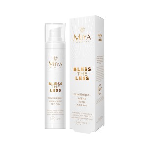 MIYA BLESS THE LESS MOISTURISING AND SOOTHING FACE CREAM WITH SPF50+ 50ML