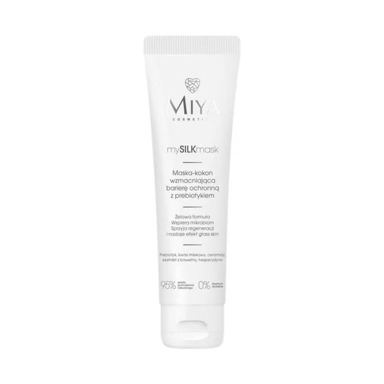 MIYA mySILKmask Cocoon mask with prebiotics strengthening the protective barrier 60ml