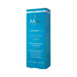 MIYA COSMETICS myWONDERBALM CALL ME LATER Regenerating cream with microalgae 75 ml