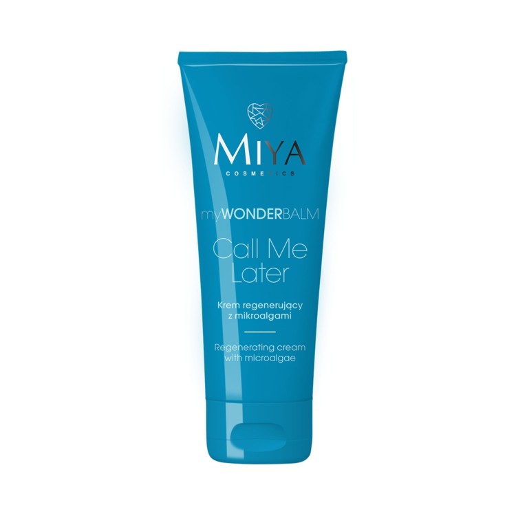 MIYA COSMETICS myWONDERBALM CALL ME LATER Regenerating cream with microalgae 75 ml MIYA COSMETICS myWONDERBALM CALL ME LATER Regenerating cream with microalgae 75 ml