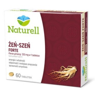 NATURELL GINSENG FORTE 250 G  60 TABL NATURELL GINSENG FORTE 250 G  60 TABL