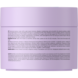NEBOA GLOSSY HAIR Smoothing mask for hair lamination 300ml