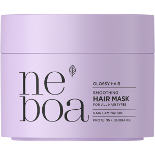 NEBOA GLOSSY HAIR Smoothing mask for hair lamination 300ml