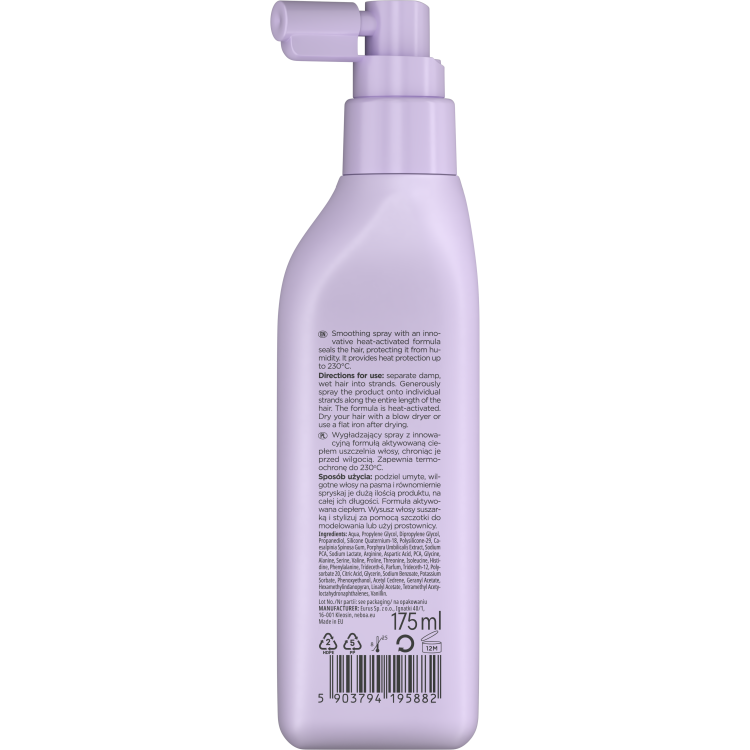 NEBOA GLOSSY HAIR Natural smoothing spray 175ml