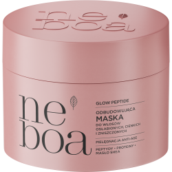 NEBOA GLOW PEPTIDE Restructuring mask for weak, fine, and damaged hair 300 ml