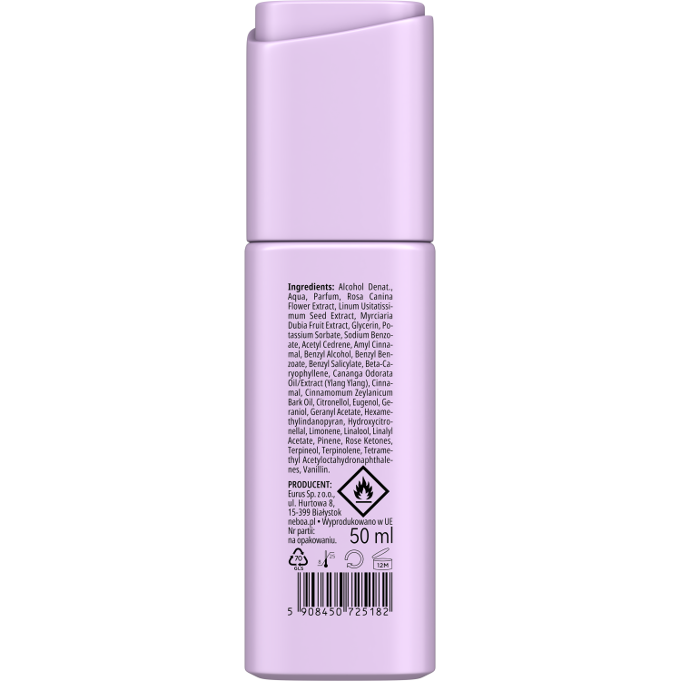 NEBOA PURE BLOOM hair perfume 50 ml NEBOA PURE BLOOM hair perfume 50 ml