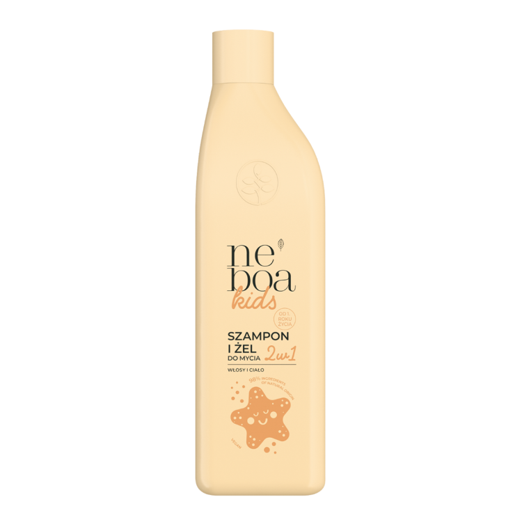 NEBOA KIDS 2-in-1 Shampoo and wash gel 300ml NEBOA KIDS 2-in-1 Shampoo and wash gel 300ml