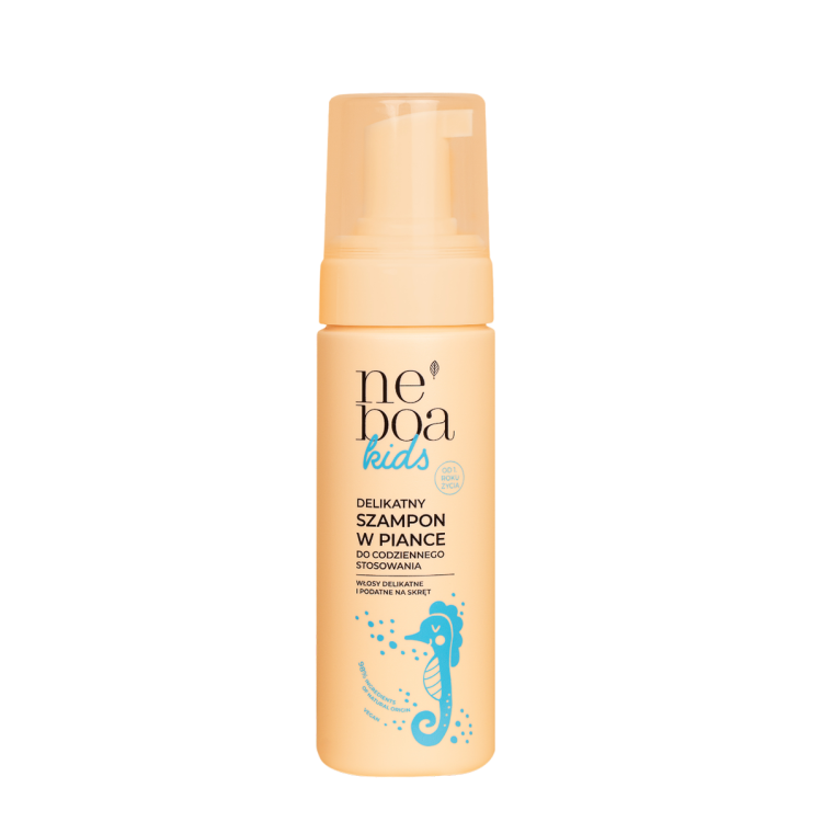 NEBOA KIDS Gentle foaming shampoo for curly-prone hair 150ml
