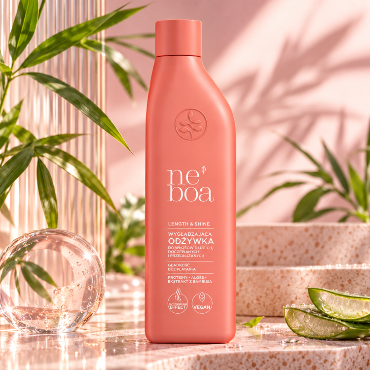 NEBOA LENGTH & SHINE hair shampoo 300ml NEBOA LENGTH & SHINE hair shampoo 300ml