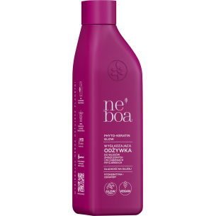 NEBOA Phyto-Keratin Glow Smoothing Conditioner for damaged and chemically treated hair 300 ml